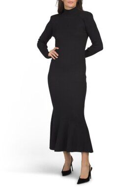 TOCCIN Turtleneck Maxi Dress